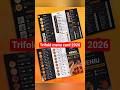 Trifold Menu Design 2026 | Modern Food Menu Card for Restaurant