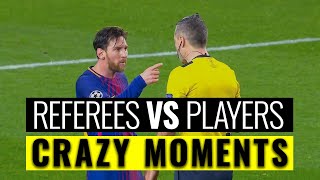 Players vs Referees - Crazy Moments In Football | It’s All About Football