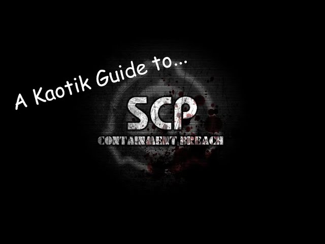 SCP Containment Breach Review – Alex's Review Corner