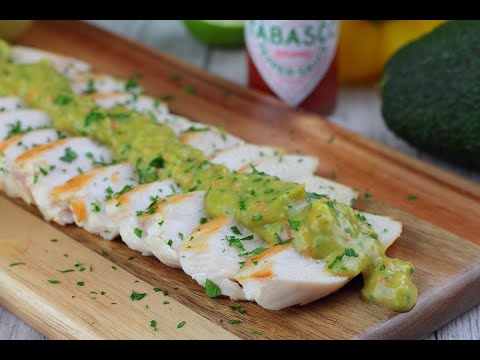 Tagliata di pollo con crema avocado: mangiare sano con gustoè possibile!
