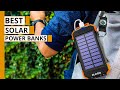 5 Best Solar Charged Power Banks