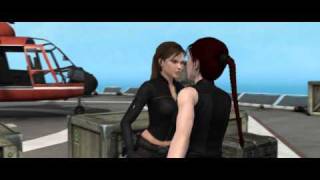 Lara Croft vs. The Doppelganger - Confrontation