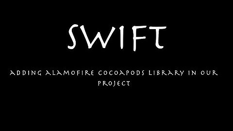 Установка Cocoa Pods. Install