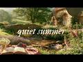a quiet summer morning 🌿 calm piano music for studying, reading & deep focus