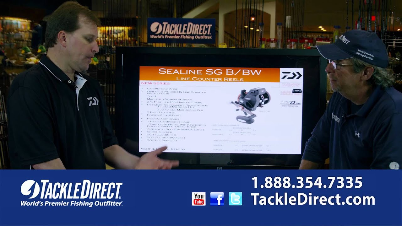Daiwa SG17LC3B Sealine Line Counter Reel - TackleDirect