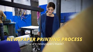 How are newspapers made? Newspaper printing | Printing press | What's what with Marriam