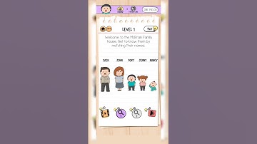 Brain test 2 part 4 level 1-4 The Mcbrain Family #braintest2 #gaming #shorts #games #fungaming