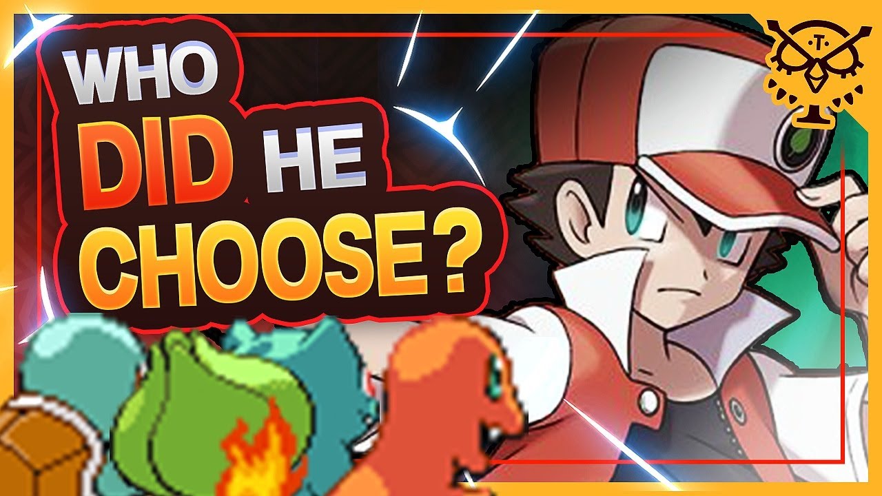 Which Starter Did Red Choose? - YouTube