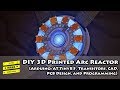 DIY 3D Printed Arc Reactor (Arduino/ATtiny85, Transistors, CAD, PCB Design, Programming) Iron-Man