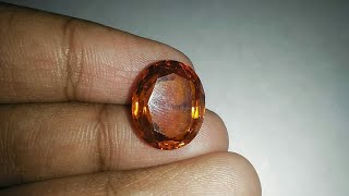 Padparadscha Sapphire 15 Carat Pure Orange Colour Sapphire Is Rarest In The World