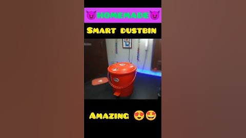 Smart Auto-Opening Dustbin Using Arduino | Touchless Bin DIY Project | Automatic Lid System