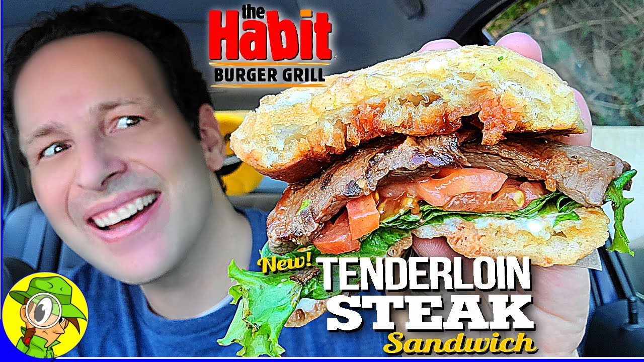 The Habit® TENDERLOIN STEAK SANDWICH Review 😋🥩🥪 Peep THIS Out! 🕵️‍♂️ YouTube