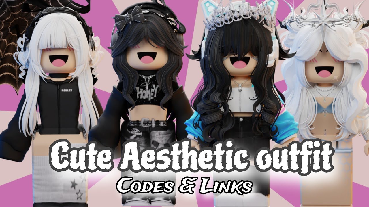 Aesthetic Roblox E-girl/Grunge/Emo Outfits! *WITH CODES + LINKS* 