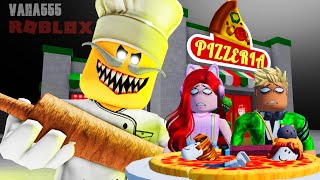 ร้านพิซซ่าสยองเนื้อมนุษย์กับพ่อครัวโรคจิต - Roblox Escape Papa Pizza's Pizzeria! [vaha555] screenshot 2