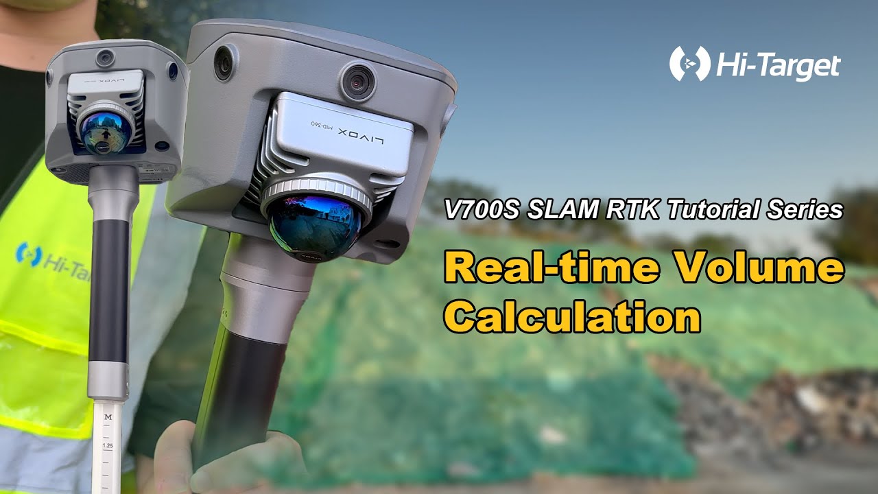 Tutorials | On-Site Earthwork Volume Calculation with the V700S SLAM RTK