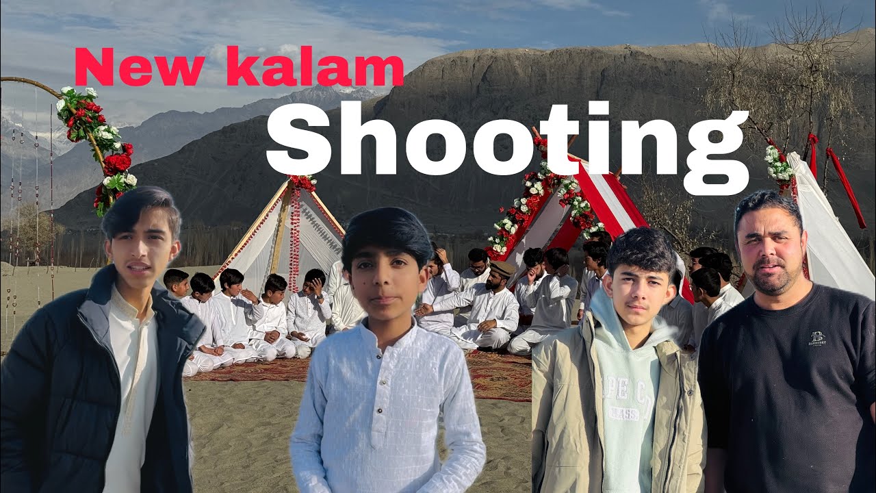 New kalam shooting || BTS