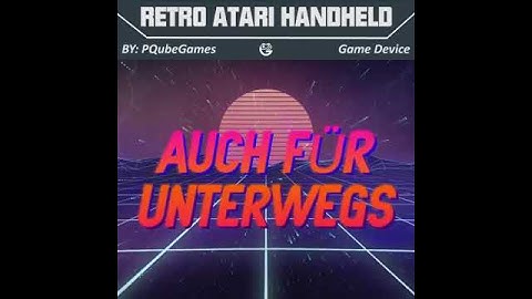 Atari Handheld Console-50 Original Classic Atari Games Pre-installed.