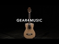 Deluxe Junior 1/2 Classical Guitar, Natural | Gear4music demo