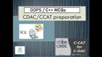 C++/CPP MCQs Q&A Part 2 | OOPS MCQs | CDAC/CCAT preparation #OS#ccat#cdac
