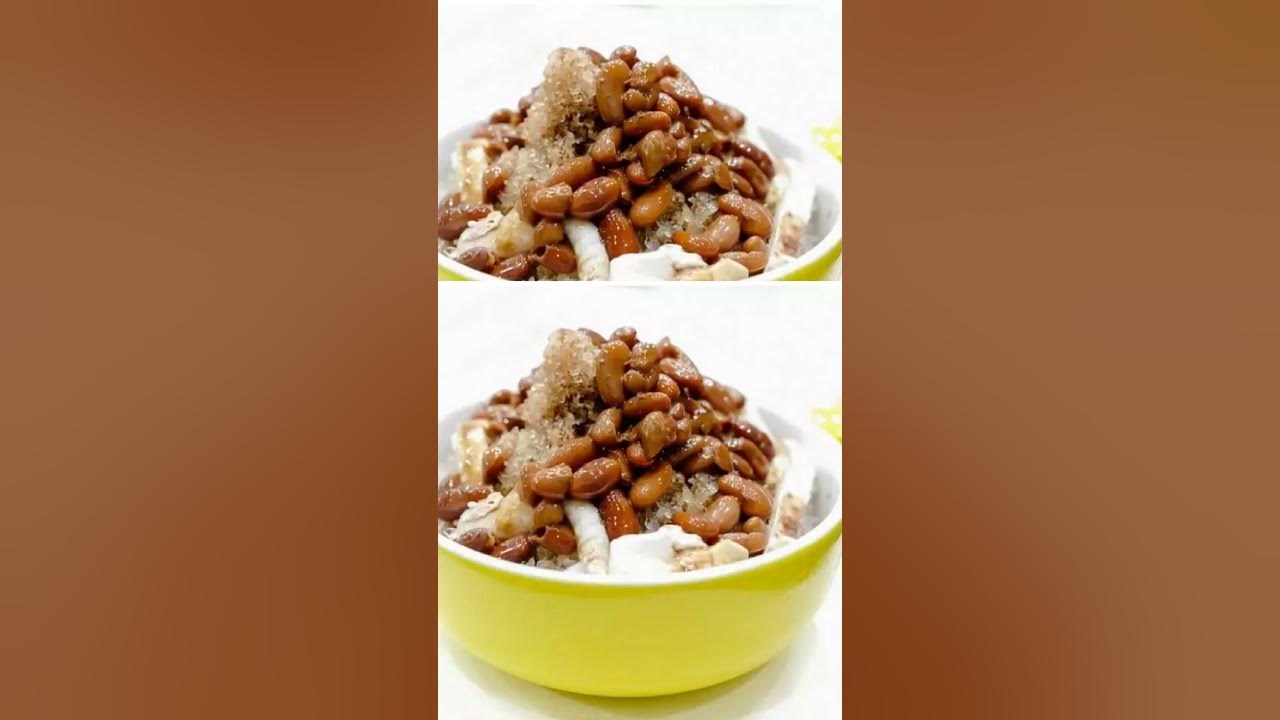 Resep Channel Es kacang merah kelapa muda #shorts