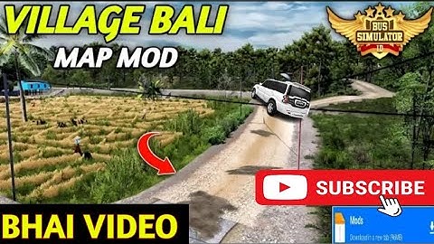 Latest Map Mod Bussid 3.7- New MountainOffroad Map Mod For Bus SimulatorIndonesialBussid