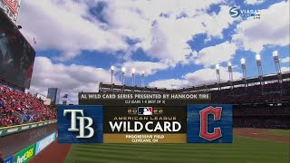 Бейсбол. Плей-офф MLB - 2022 /WC AL/ 8.10.2022 Tampa Bay Rays @ Cleveland Guardians [Game 2]