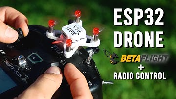 BetaflightでESP32ドローンを無線コントローラーで飛ばす | esp-fcチュートリアル