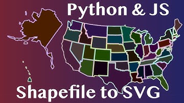 Geographic Shapefiles to SVG