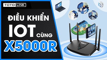 Giải pháp Wifi kết hợp các thiết bị IoT với Router Wifi 6 X5000R