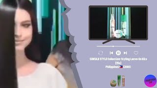 SUNSILK STYLE Collection: Styling Leave-On Kits [15s] - Philippines, 2008