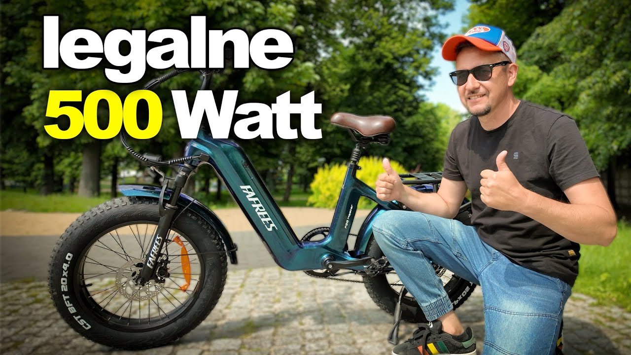 500W legalny rower elektryczny? - FAFREES F20 Master