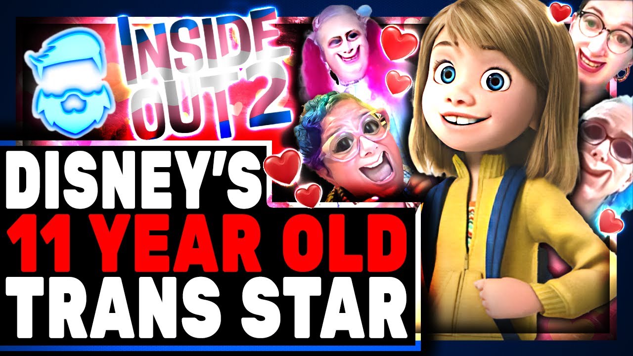 Disney BLASTED For 11 Year Old "Trans" Star For Kids Movie Inside Out 2!  Nothing To See Here!