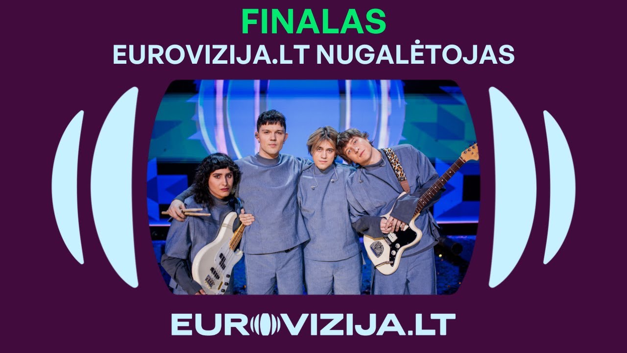 Lietuva pasirinko – į „Euroviziją“ keliauja „Katarsis“
