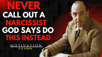 NEVER CALL OUT A NARCISSIST GOD SAYS DO THIS INSTEAD ! THE MOST EYE -OPENING SPEECH OF YOUR LIFE