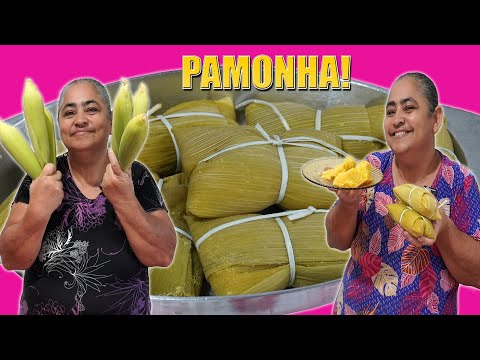 COMO FAZER PAMONHA TRADICIONAL DA ROÇA (PASSO A PASSO)