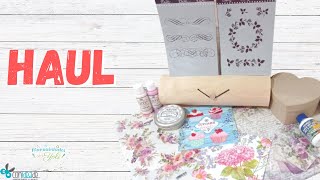 Dónde comprar MATERIALES para DECOUPAGE y Reciclaje: Servilletas, Papel de Arroz, Stencil, Pátina