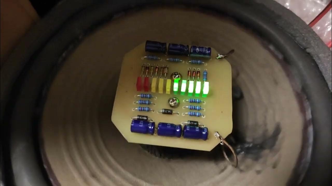 Kenwood KFCHQ200 Passive VU meter MOD YouTube