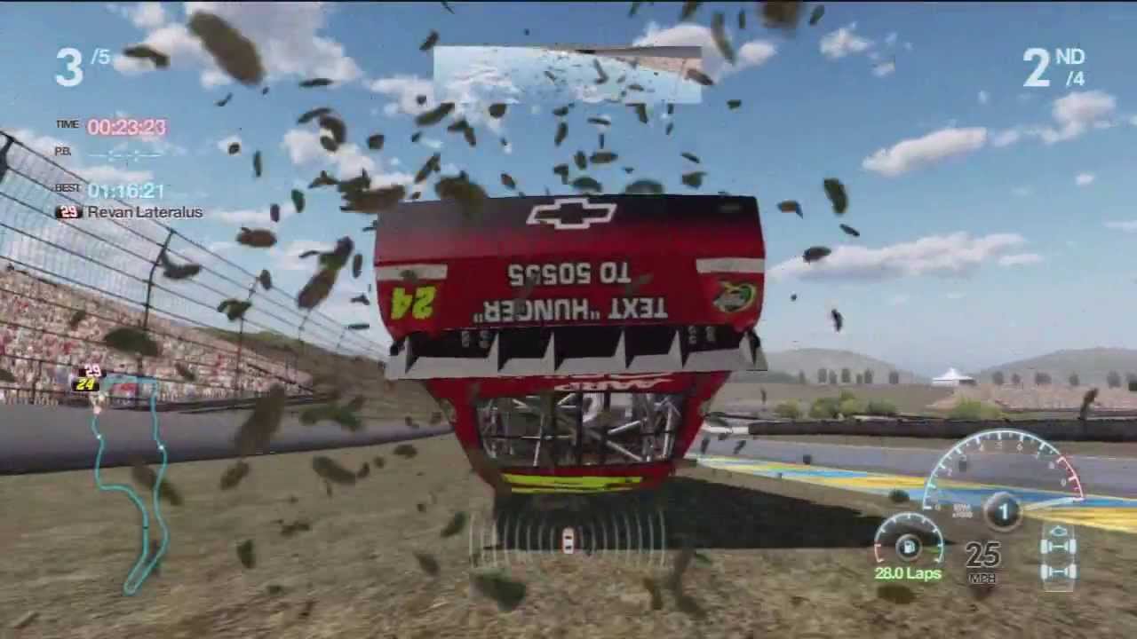 NASCAR The Game Inside Line Online Crash Compilation #1