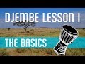 Djembe Lesson 1 - Bass and Slap Tone