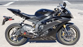 Rodolfinho da Z- Testando Yamaha YZF R6 2008.