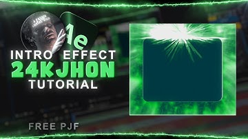 How to make a intro effect like @24KJHONEDITZ I After Effects | Tutorial