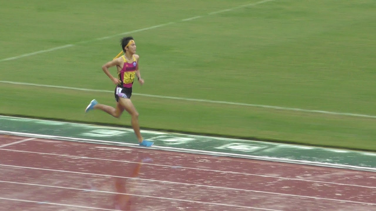 H29 ジュニアオリンピック A男子3000m決勝 日本中学新記録 石田 洸介