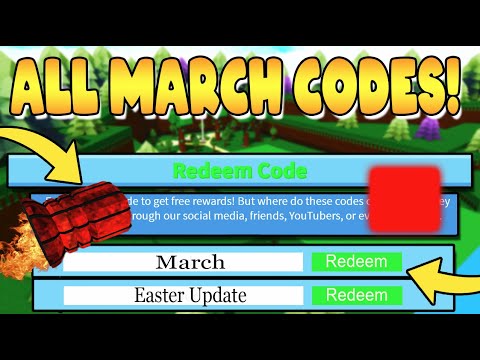 All March Codes Redeem Now Build A Boat For Treasure Roblox Youtube