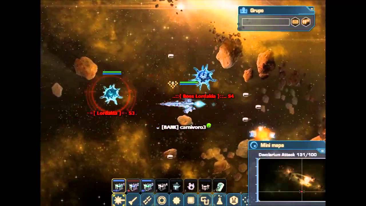 Devolarium darkorbit vs ataque devolarium - YouTube