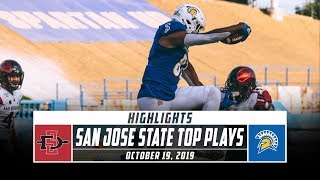 San Jose State Football Top Plays vs. San Diego State (2019) | Stadium