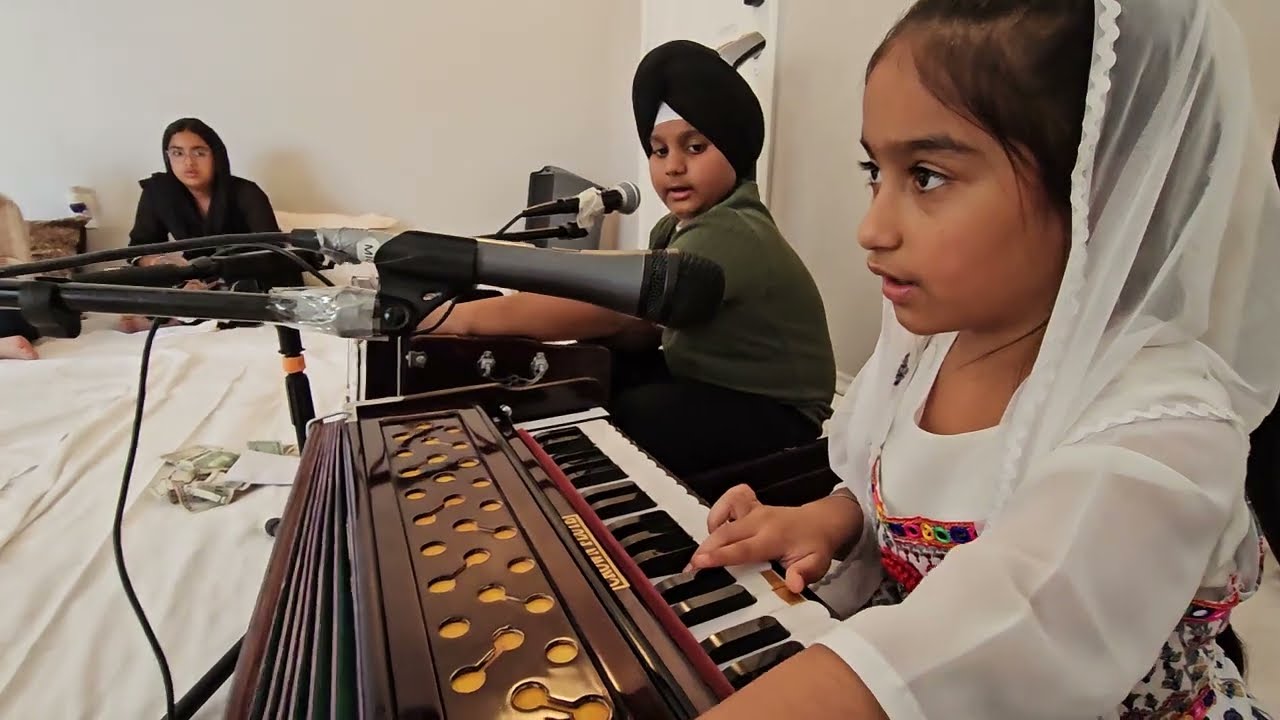 Waheguru ji Simran, Singh And Kaur Jatha, Bhai Mohan Singh ji San Antonio TX USA 