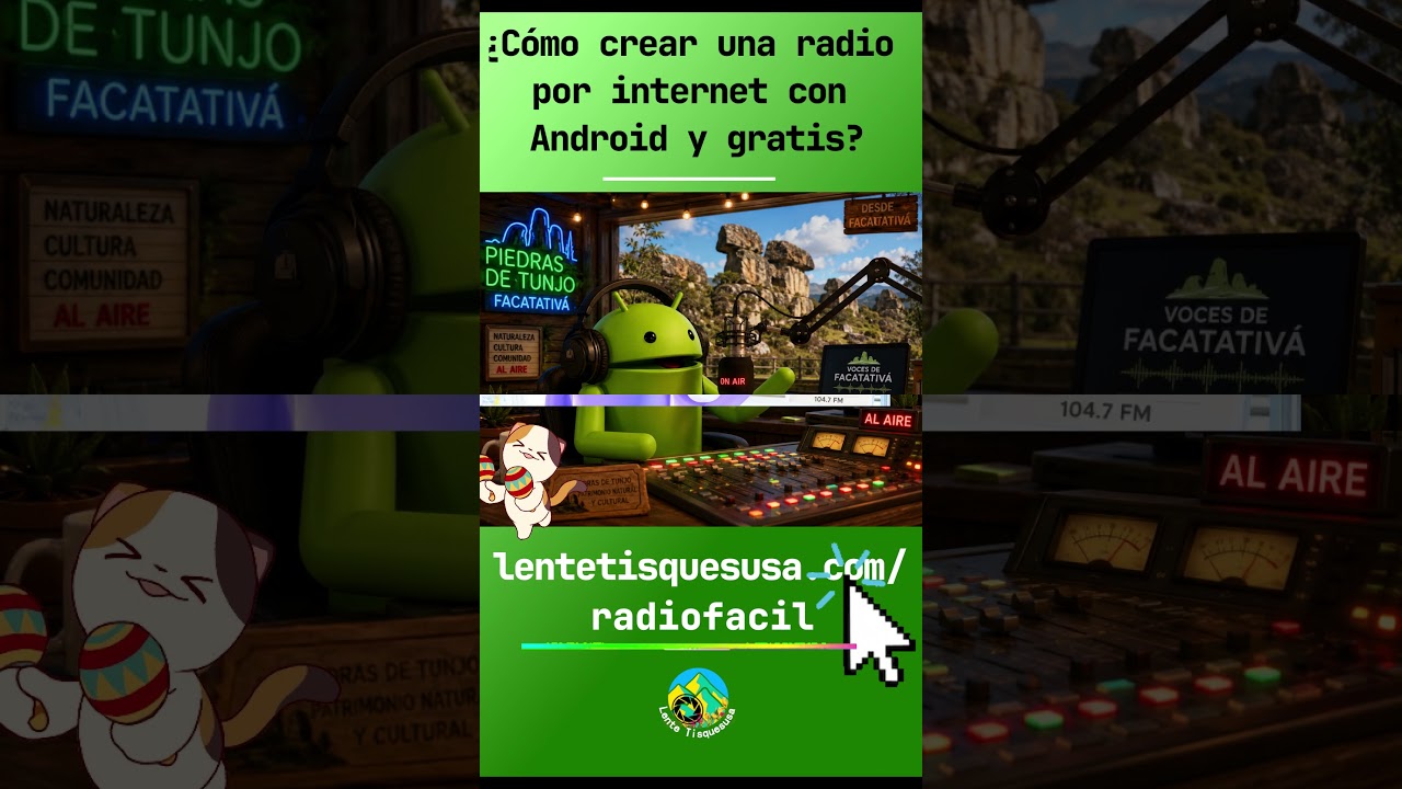 ¿Cómo crear una radio por internet con Android y gratis? 📼⋆.˚🎧