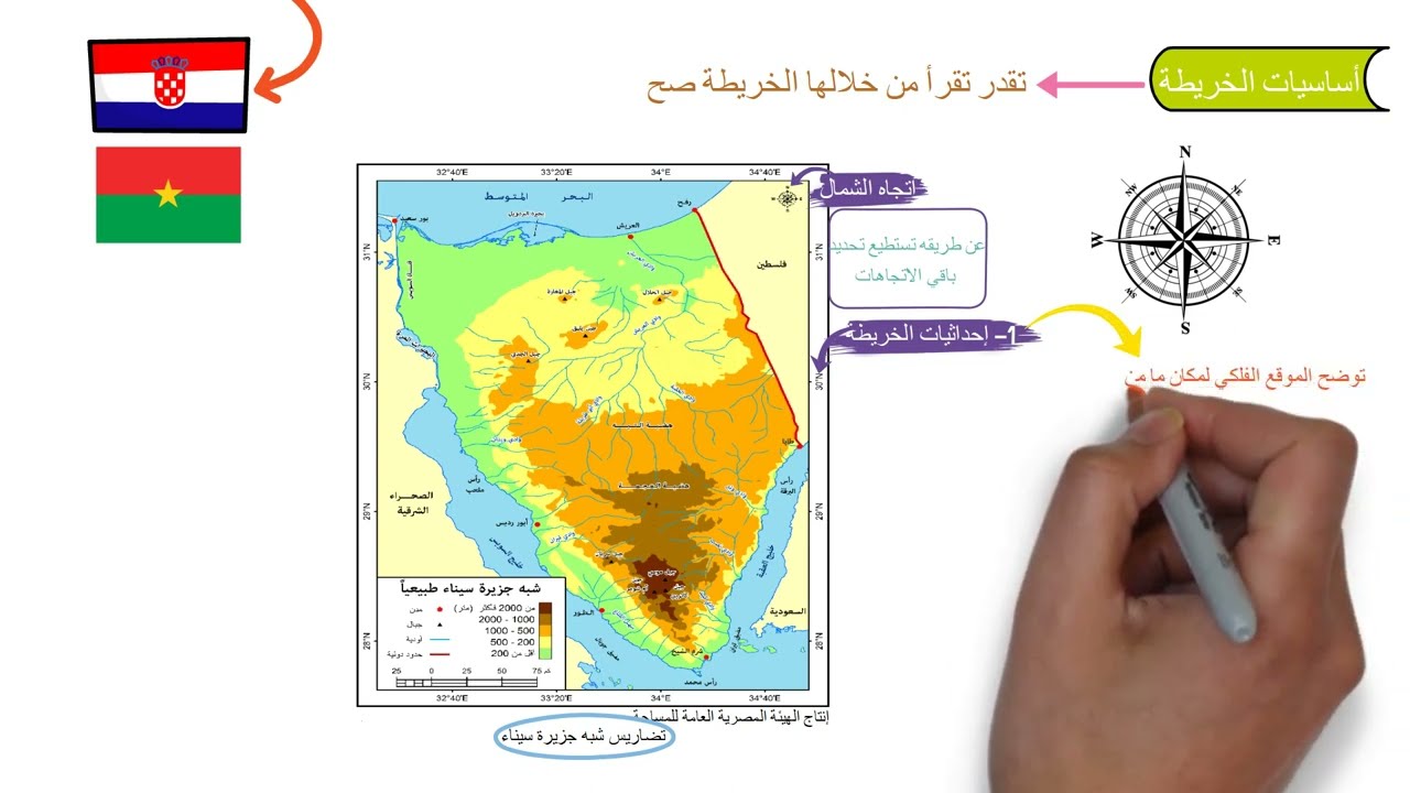 مدخل لدراسة علم الجغرافيا للصف الاول الثانوي 2024 | الدرس الأول جغرافيا الجزء 2