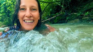 Swimming in the Amazon Mountain River – Wild, Dangerous, Unreal