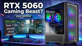 Best Prebuilt Gaming PC Under $1300? Skytech Gaming Edge RTX 5060 Gaming PC Review (2026)